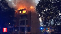 Violent incendie dans le quartier des Pradettes, à Toulouse