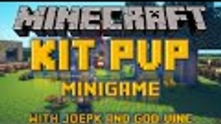 Minecraft KitPVP Ep.1 | EPIC BATTLE! w/ TheGoldenVoiceGamer and GodVincGaming