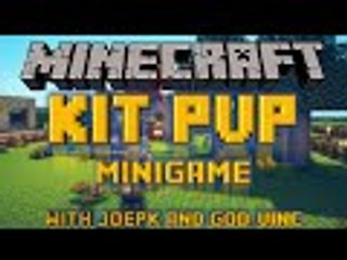 Minecraft KitPVP Ep.1 | EPIC BATTLE! w/ TheGoldenVoiceGamer and GodVincGaming