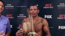 UFC on FOX 20: Alex Oliveira Explains Why Hes Still Using Idols Feather