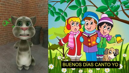 BUENOS DÍAS Canción Infantil - Canta Tom