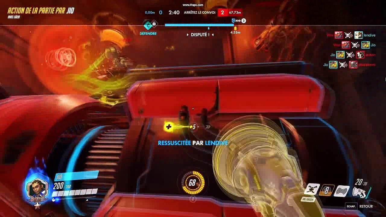 Fragmovie overwatch de JIO dans la bonne humeur.
