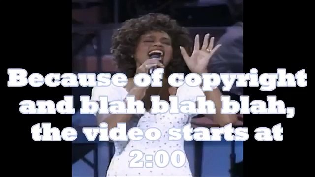 Whitney Houston - One Moment in Time [live at Grammys]