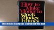 [Popular Books] How to Make Money in Stock Index Futures Free Online