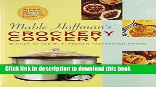 [Popular Books] Mable Hoffman s Crockery Cookery, Revised Edition Full Online