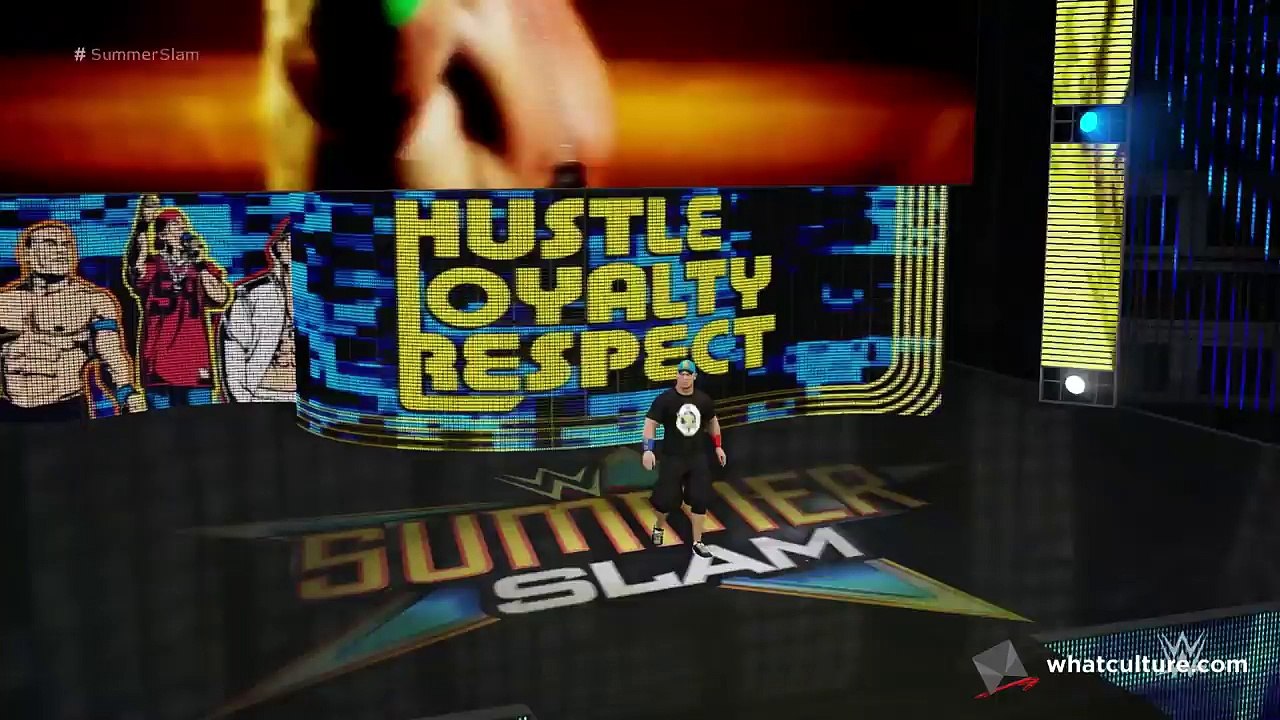 WWE 2K16 SIMULATION: Roman Reigns vs Rusev | RAW 15/08/16 Highlights