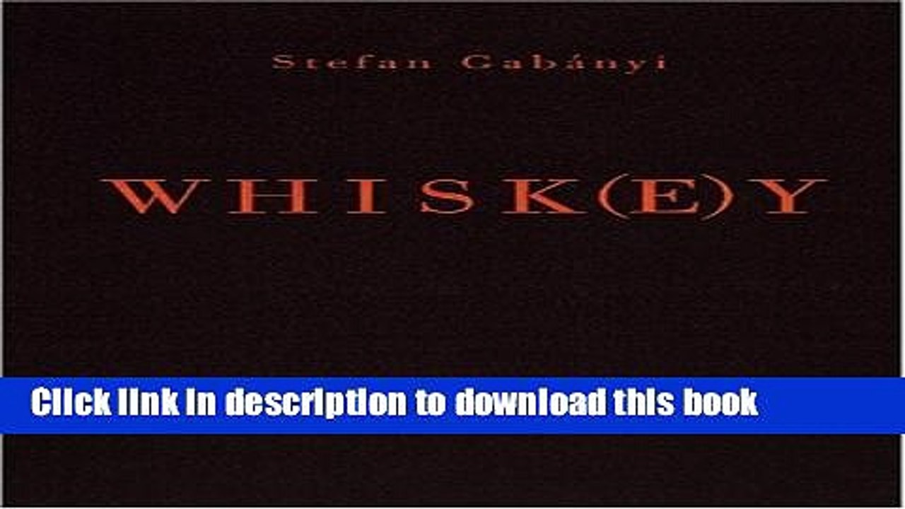 [Popular Books] Whisk(E)Y Free Online