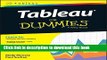 [Download] Tableau For Dummies (For Dummies (Computer/Tech)) Hardcover Free