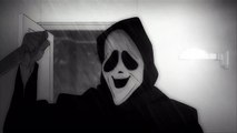 Ghostface in Sayonara Zetsubou Sensei - Psycho parody