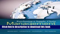 [Popular] Purchasing and Supply Chain Management Hardcover Free