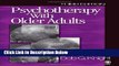 Books Psychotherapy with Older Adults Full Online