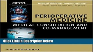 Ebook Perioperative Medicine: Medical Consultation and Co-management (Hospital Medicine: Current