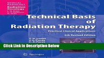 Books Technical Basis of Radiation Therapy: Practical Clinical Applications (Medical Radiology)