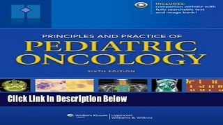 Ebook Principles and Practice of Pediatric Oncology Full Online