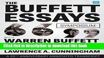 [Popular] The Buffett Essays Symposium: A 20th Anniversary Annotated Transcript Paperback Collection