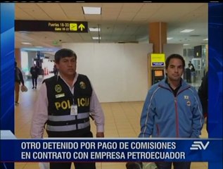 Otro detenido por pago de comisiones en contrato con empresa Petroecuador