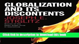 [Popular] Globalization and Its Discontents Paperback Free