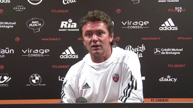 Lorient-Bastia : Conférence d'avant-match de S. Ripoll