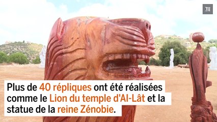 Des sculpteurs reproduisent des oeuvres détruites à Palmyre