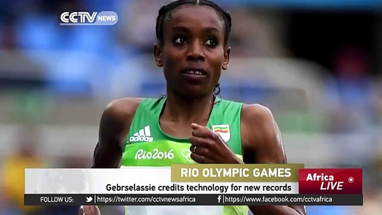 Former Olympic champion Gebrselassie credits technology for new records - YouTube