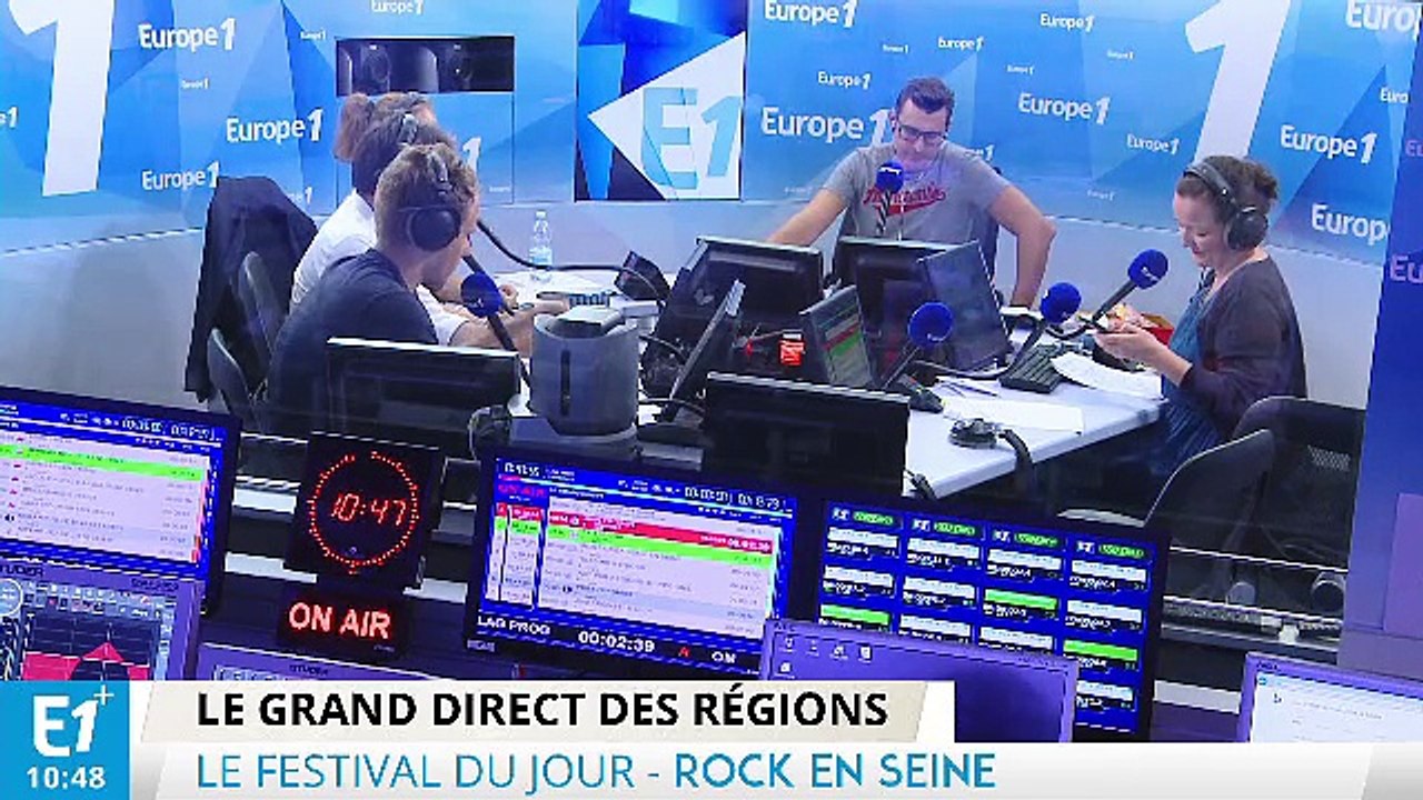 Rock en Seine dans le parc de Saint-Cloud