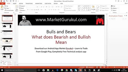 Bulls and Bears What does they mean_ in Hindi -