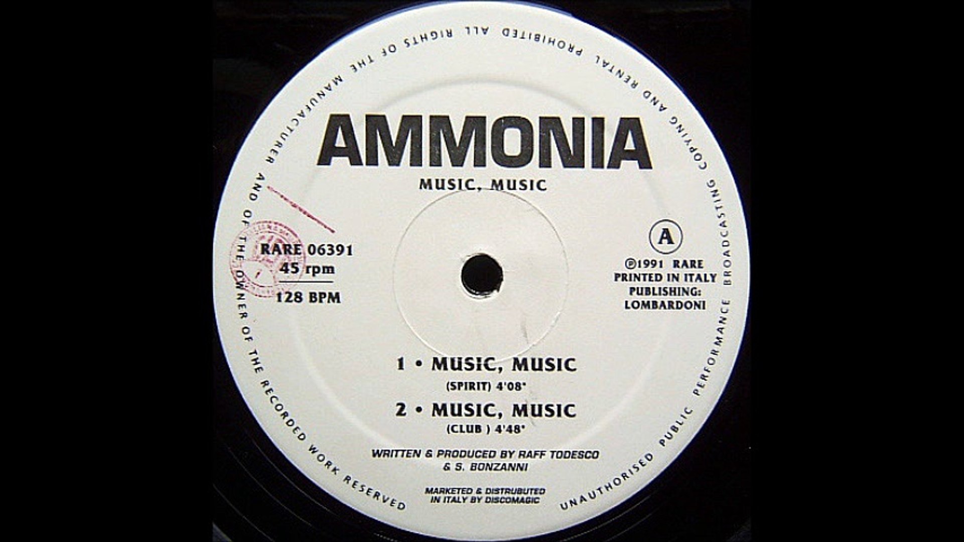 Ammonia - Music, Music (Spirit) (A1)