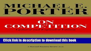 [Popular] On Competition (Harvard Business Review Book) Paperback Free