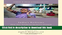 [Popular] India s Reforms: How they Produced Inclusive Growth Paperback Free