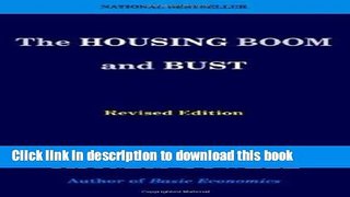 [Popular] The Housing Boom and Bust: Revised Edition Hardcover Online
