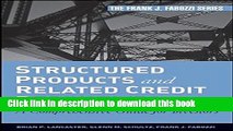 [Popular] Structured Products and Related Credit Derivatives: A Comprehensive Guide for Investors