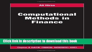 [Popular] Computational Methods in Finance (Chapman and Hall/CRC Financial Mathematics Series)