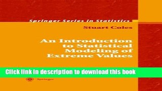 [Download] An Introduction to Statistical Modeling of Extreme Values Paperback Collection