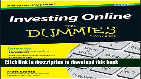 [Popular] Investing Online For Dummies Hardcover Online