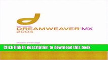 [Read PDF] Macromedia Dreamweaver MX 2004: Training from the Source (3rd Edition) Ebook Online