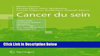 Ebook Cancer du sein: Compte-rendu du 12e cours supÃ©rieur francophone de cancÃ©rologie - Nice â€¢
