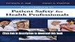 [Popular] Foundations In Patient Safety For Health Professionals Paperback Collection