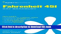 [Download] Fahrenheit 451 SparkNotes Literature Guide Hardcover Online
