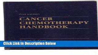 Books Cancer Chemotherapy Handbook Full Online