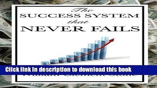 [Popular] The Success System That Never Fails Hardcover Online