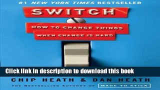 [Popular] Switch: How to Change Things When Change Is Hard Hardcover Free