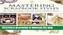 [Download] Mastering Scrapbook Styles (Memory Makers) Hardcover Collection