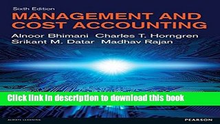 [Popular] Management and Cost Accounting Hardcover Collection