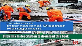 [Popular] Introduction to International Disaster Management Hardcover Online