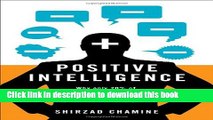 [Popular] Positive Intelligence: Positive Intelligence: Why Only 20% of Teams and Individuals