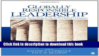 [Popular] Globally Responsible Leadership Hardcover Online