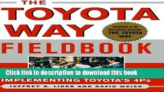 [Popular] The Toyota Way Fieldbook Paperback Online