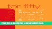 [Popular] Food for Fifty (13th Edition) Hardcover Free