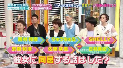 モシモノふたり トレンディエンジェル斎藤司＆藤田ニコル 2016 8月17日