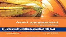 [Popular] Asset Management: Whole Life Management Hardcover Collection